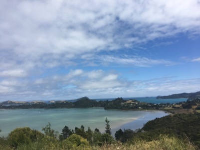 View coming down the hill into Coromandel Town